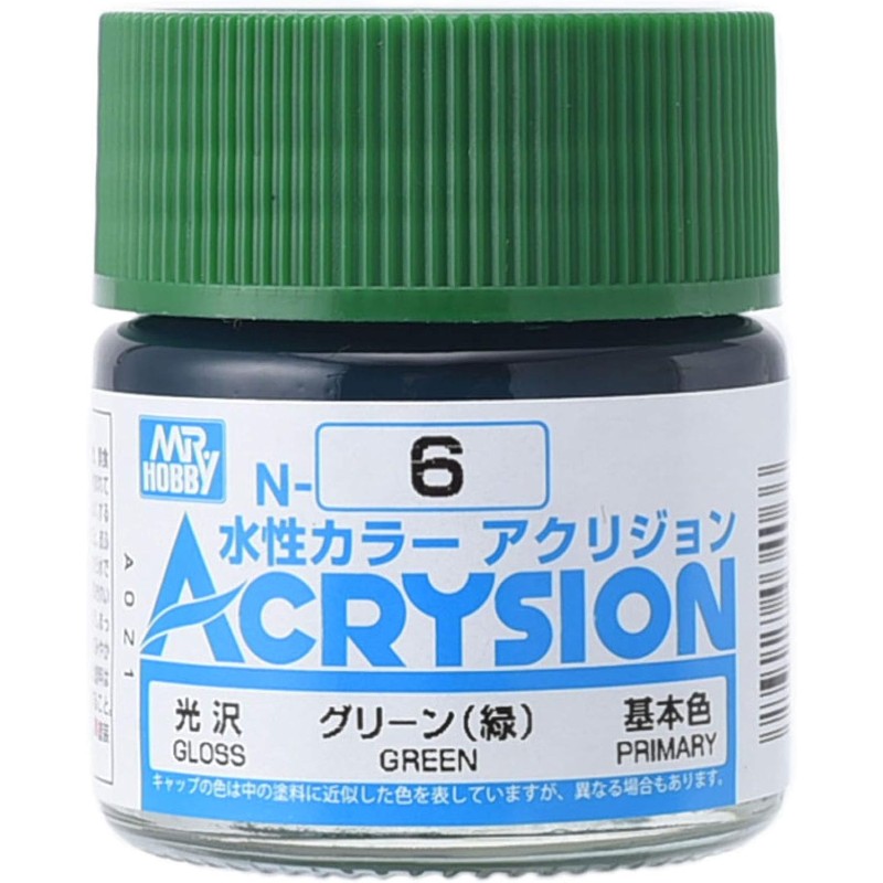 Hobby/Gunze	N6	ACRYSION (10 ML) VERT