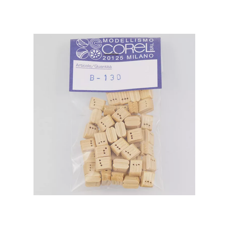 Corel	B130	Poulies 7 mm triple (50p.)