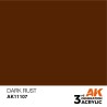 Ak Interactive Ak11107 Peinture Acrylique 3g Rouille Foncée 17ml