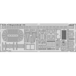 Eduard 53219 – PT-109 – Canons et radeau de sauvetage 1/72 (Revell)