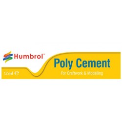 Humbrol	AE4021	Colle Poly ciment tube 12ml