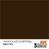 Ak Interactive Ak11113 Peinture Acrylique 3g Chocolat (chipping) 17ml