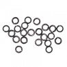 Mantua	32870	Accastillage de bateau Anneaux en laiton bruni diamètre 3mm (20pcs)