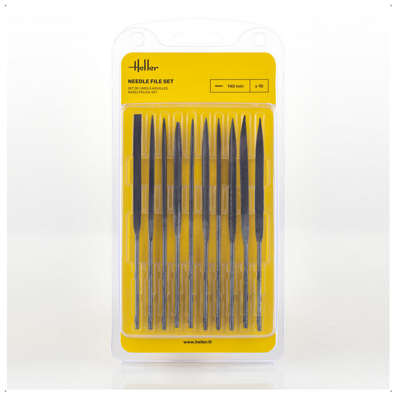 Heller	99004	Set de Limes à Aiguilles (10pcs)