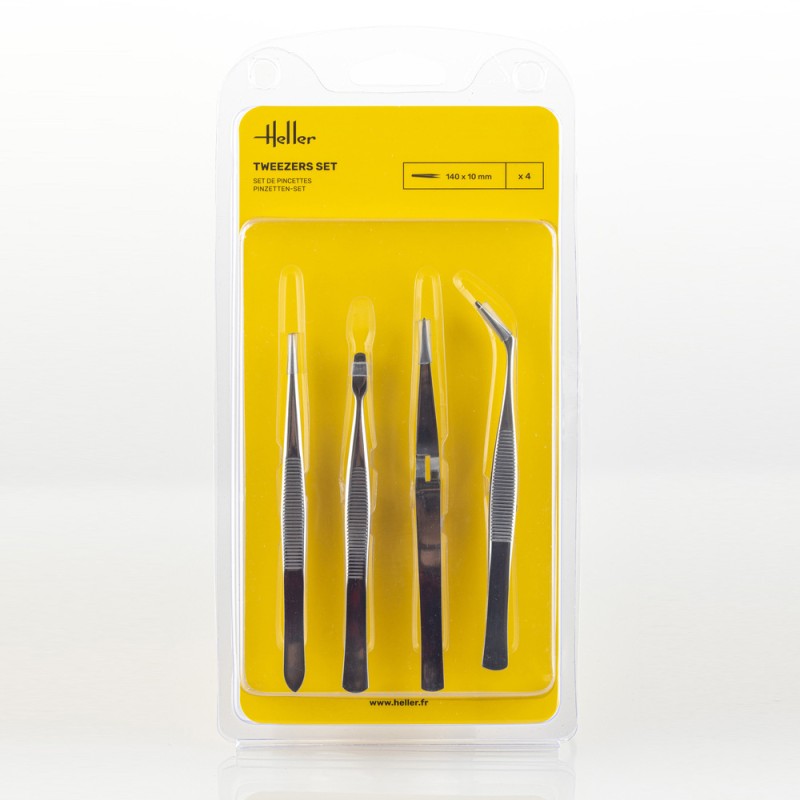 Heller	99023	Set de Pincettes (4pcs)