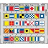 Eduard 53231 – Drapeaux de signalisation maritime internationale – Acier 1/200