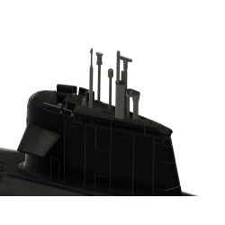 Larsenal	400 23 OUVERT 	SNA class Rubis submarine