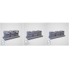 Larsenal	3D 400 042	1:400 hinged chocks x72