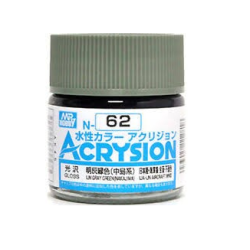 Hobby/Gunze	N62	Acrysion IJN Dark Green Nakajima (10ml)