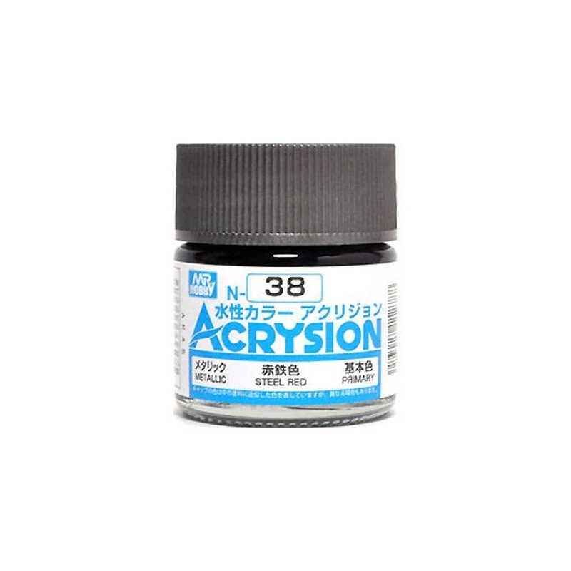 Hobby/Gunze	N38	Acrysion Acier (10ml)