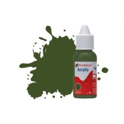 Humbrol DB0242 – RLM71 Vert Foncé Mat (14ml Peinture Acrylique)