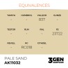 Ak interative	AK11032	Peinture Acrylique 3g Sable Pâle 17ml