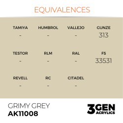 Ak Interactive Ak11008 Peinture Acrylique 3g Gris Sale 17ml
