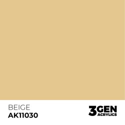 Ak interative	AK11030	Peinture Acrylique 3g Beige 17ml