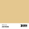 Ak interative	AK11030	Peinture Acrylique 3g Beige 17ml