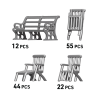 Ion Model	CV200-02	 Titanic Furniture set 1:200