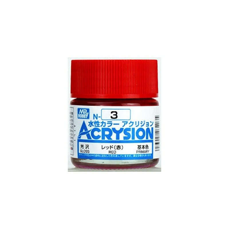 Hobby/Gunze	N03	ACRYSION (10 ML) Rouge