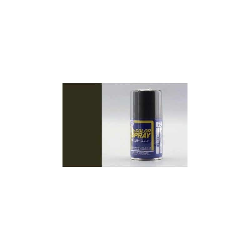 Hobby/Gunze	S70	 Spray colorant Vert foncé (100ml)