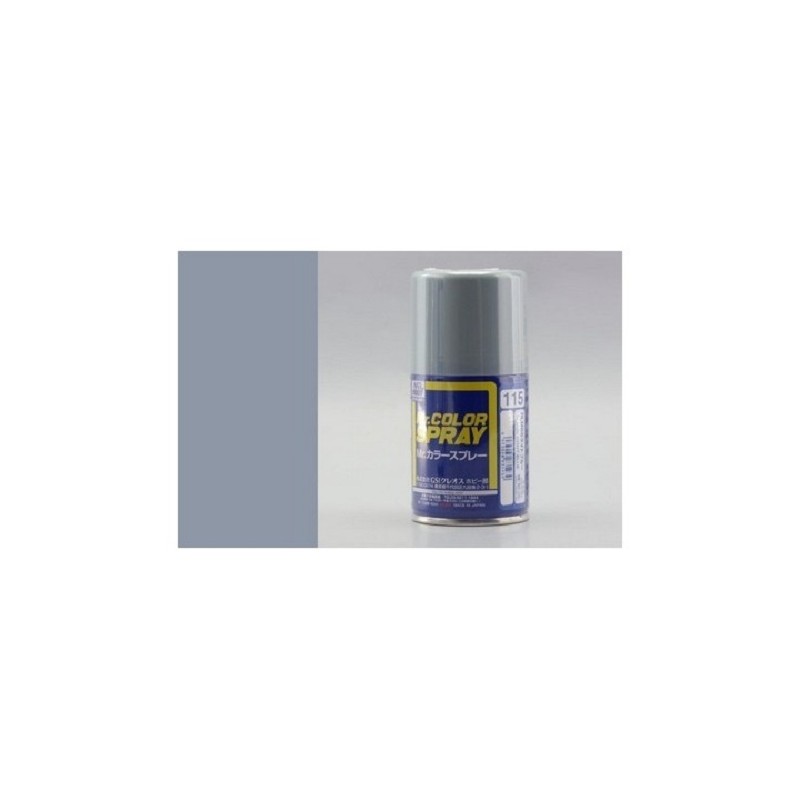 Hobby/Gunze	S115	 Spray colorant RLM65 Bleu Clair (100ml)