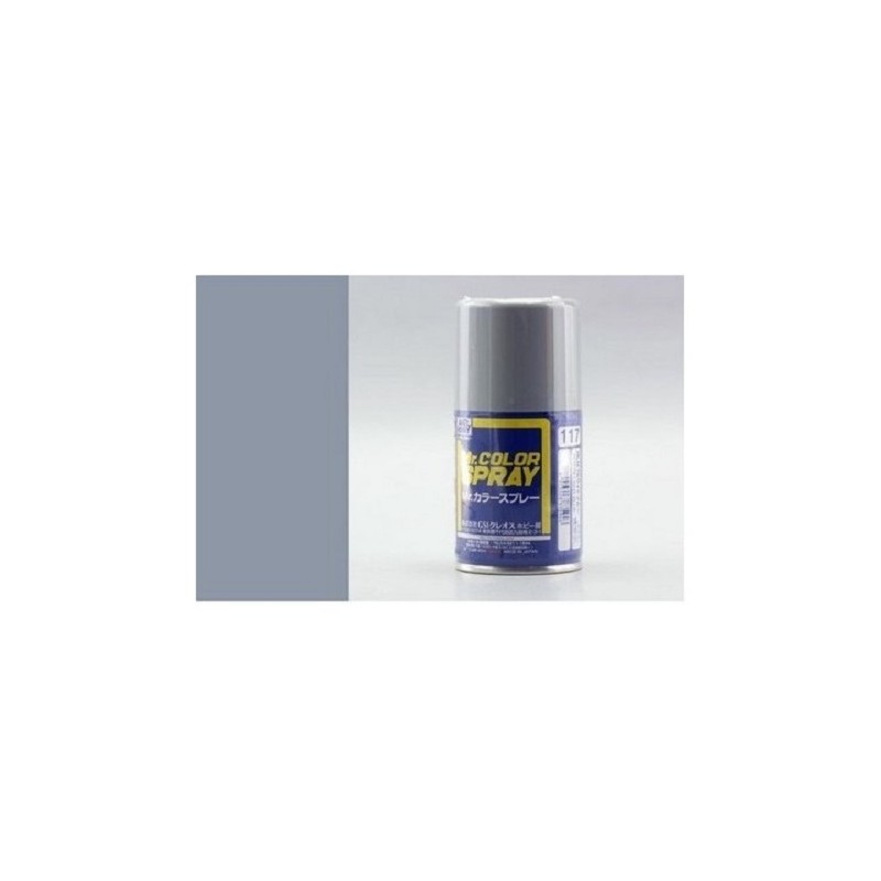 Hobby/Gunze	S117	 Spray colorant RLM76 Bleu clair (100ml)