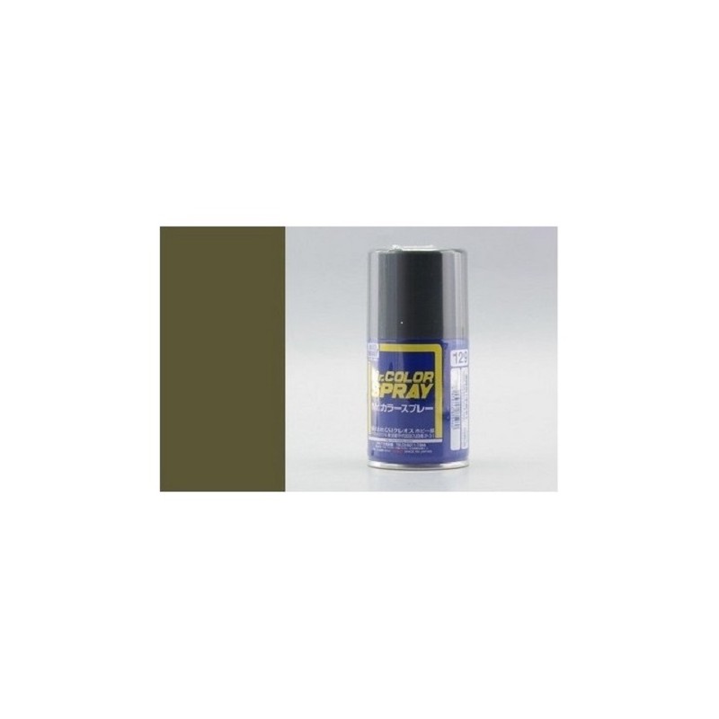 Hobby/Gunze	S129	 Spray colorant vert foncé Nakajima (100ml)