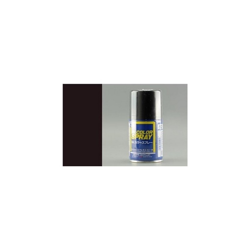 Hobby/Gunze	S92	 Spray colorant Semi Gloss Black (100ml)