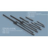 Larsenal	3D 700 201	1:700 US Navy tow bar assortment x67 - 3D printed