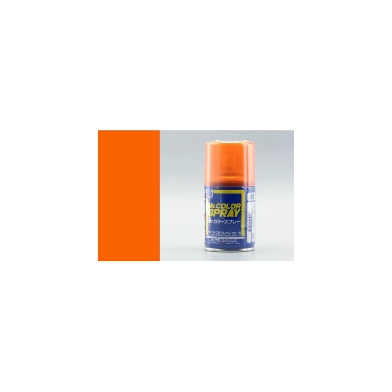 Hobby/Gunze	S49	 Spray colorant Clear Orange (100ml)