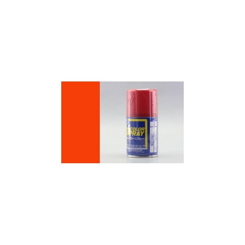 Hobby/Gunze S3 Spray colorant Rouge (100ml)
