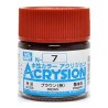 Hobby/Gunze	N07	ACRYSION (10 ML) Marron