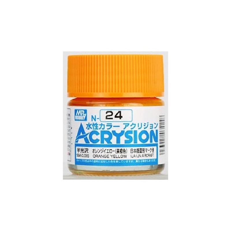 Hobby/Gunze N24 ACRYSION (10 ML) Jaune Orange