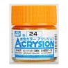 Hobby/Gunze	N24	ACRYSION (10 ML) Jaune Orange