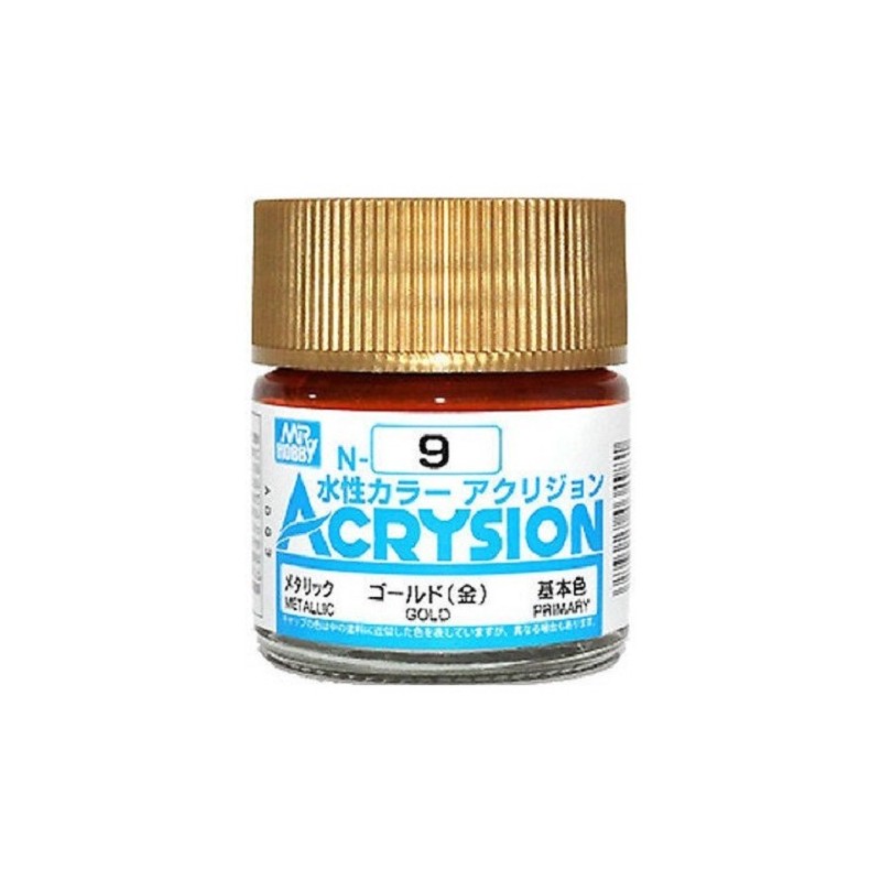Hobby/Gunze N09 ACRYSION (10 ML) Or