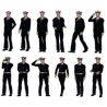 Larsenal	3P 350 003	Marins et Officiers garde d'honneur 80 pcs