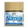 Hobby/Gunze	N27	ACRYSION (10 ML) Tan