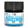 Hobby/Gunze	N18	ACRYSION (10 ML) Steel
