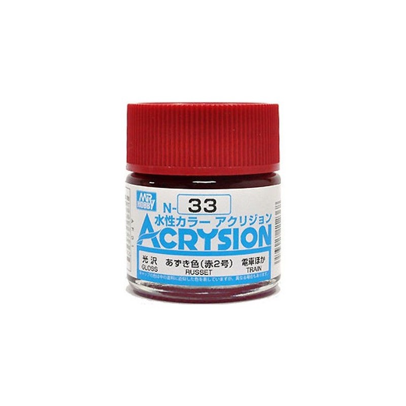Hobby/Gunze	N33	ACRYSION (10 ML) Russet