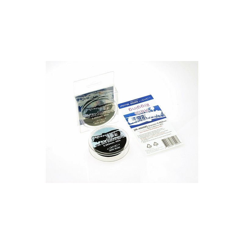 Infini Model IR-4800B Gréement Aero Noir Fin (1/48) 145ft
