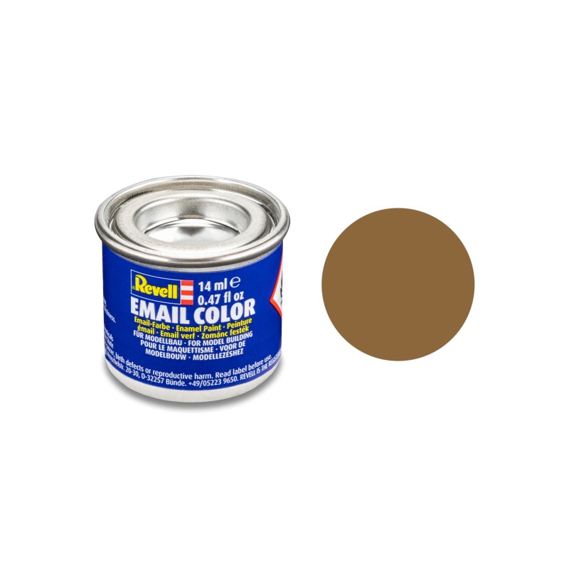 Revell 32182 Terre Foncée RAF Mat Email Color 14ml – Peinture Modélisme Maquettes