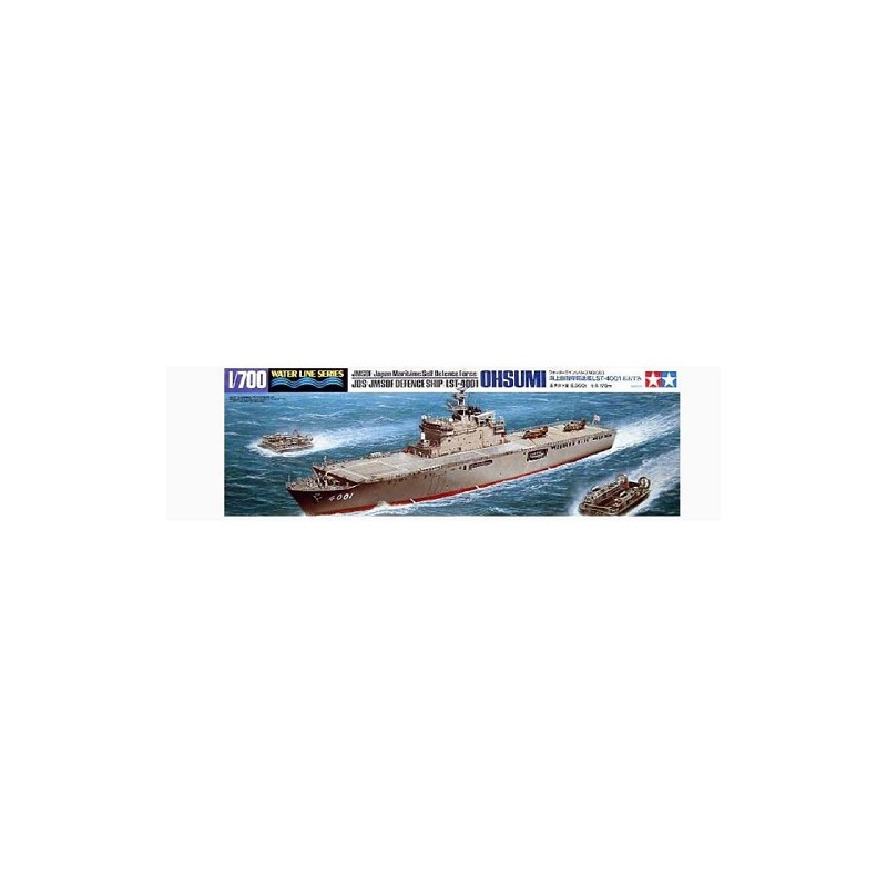 Tamiya 31003 – LST-4001 Ohsumi – Maquette Bateau Militaire 1:700