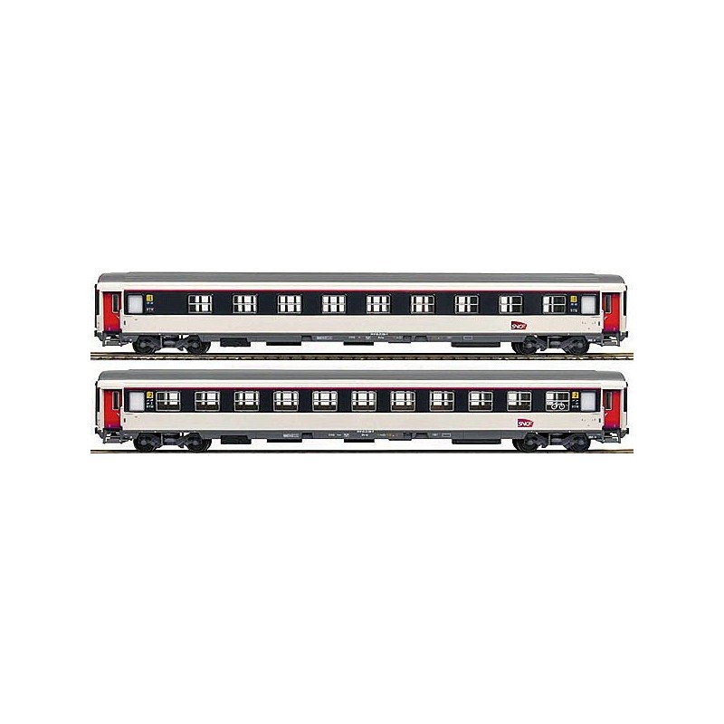 Nomenclature SNCF Voiture corail 1er et 2eme classe  HO