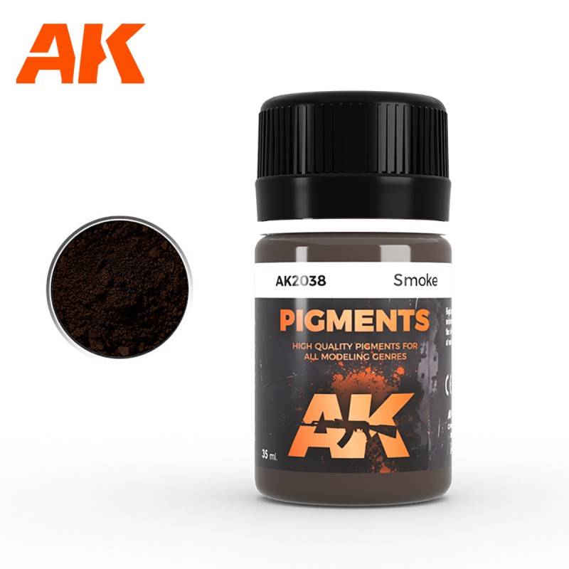 Ak Interactive Ak2038 Pigments Fumée 35ml