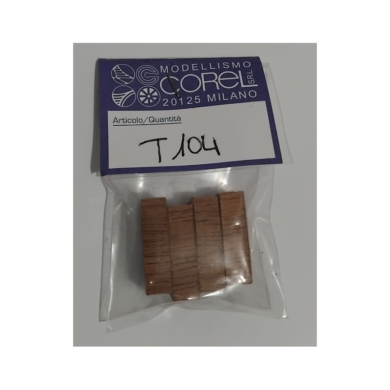 Corel T104 – Chouquet 10 × 18 mm (4 pcs)
