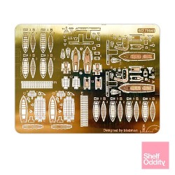 Shelf Oddity SO700043 – Ensemble de Bâtiments et Embarcations IJN pour Fujimi (1 :700)