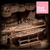 Shelf Oddity SO700043 – Ensemble de Bâtiments et Embarcations IJN pour Fujimi (1 :700)