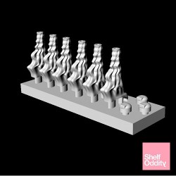Shelf Oddity SO270030 – Tourelles 203 mm Type E (1:700)