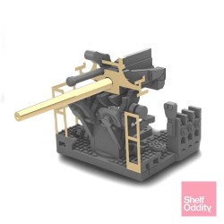 Shelf Oddity SO700185 – Affûts USN 5″/25 Cal Simple Mark 19 (1:700)