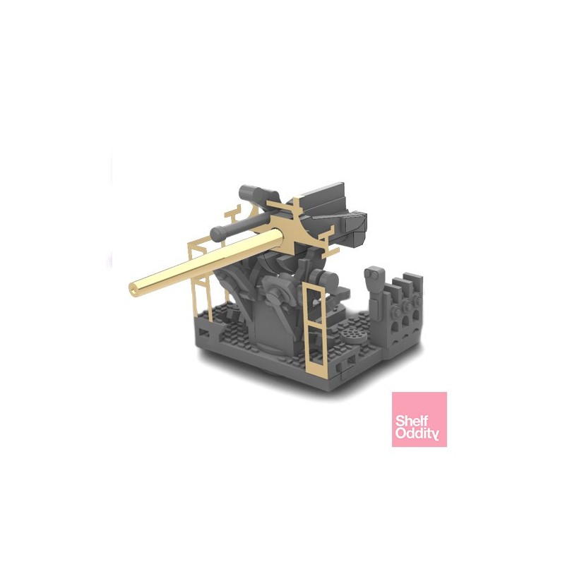 Shelf Oddity SO700185 – Affûts USN 5″/25 Cal Simple Mark 19 (1:700)
