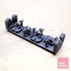 Shelf Oddity SO700185 – Affûts USN 5″/25 Cal Simple Mark 19 (1:700)