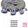 Shelf Oddity SO700191 – Ancres IJN pour les navires de classe Yamato (1 :700)